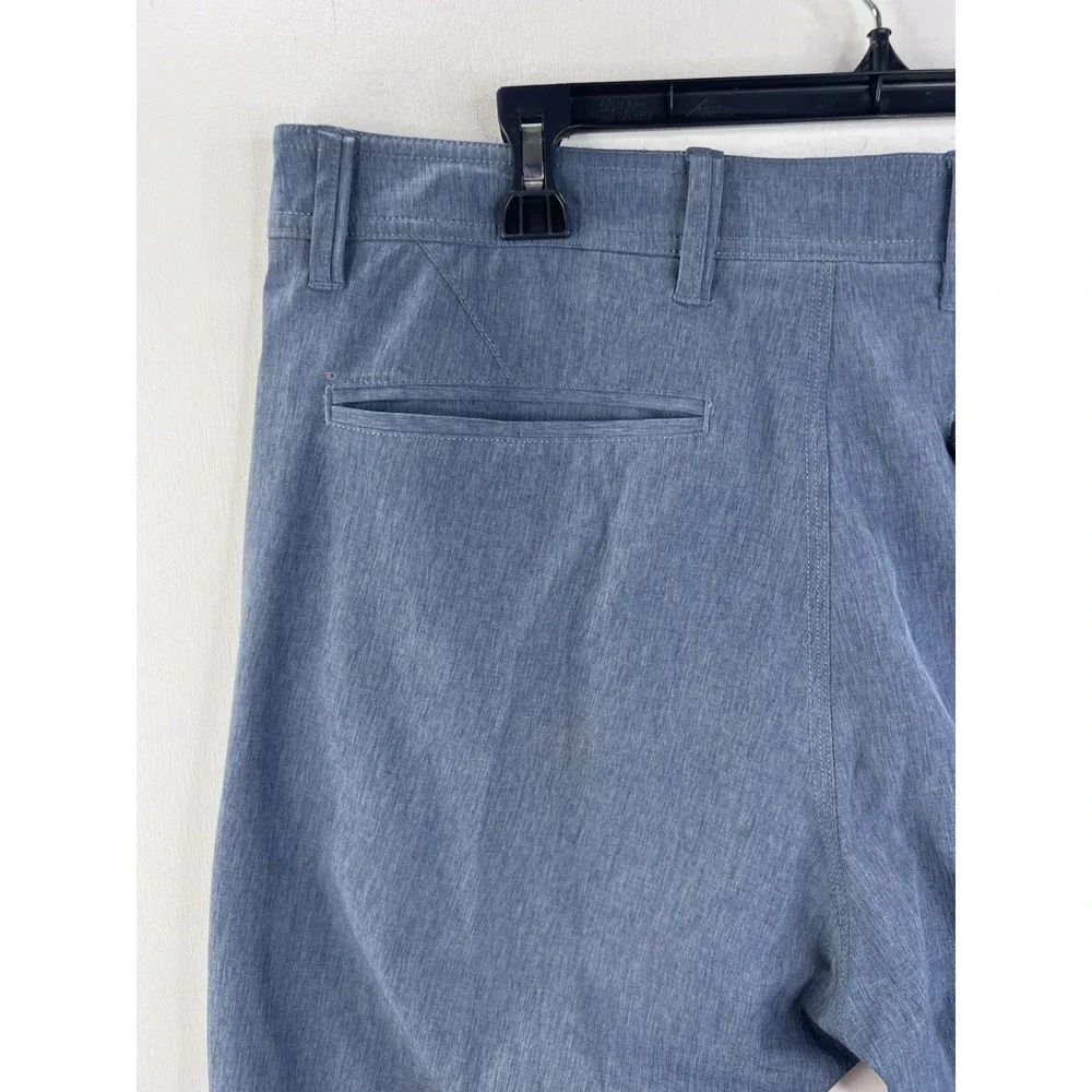 7 Diamonds Shorts Mens 36 Blue Velocity Performance Moisture Wicking Golf Travel
